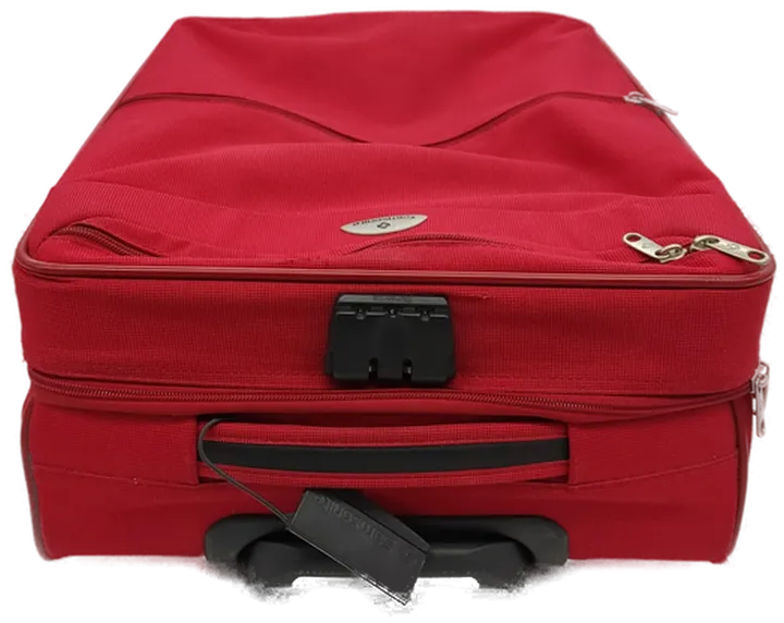 Samsonite Reisekoffer/Tasche Textil Rot S - Bild 5