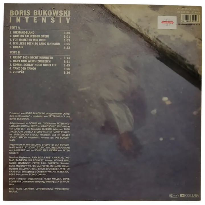BORIS BUKOWSKI Langspielplatte 