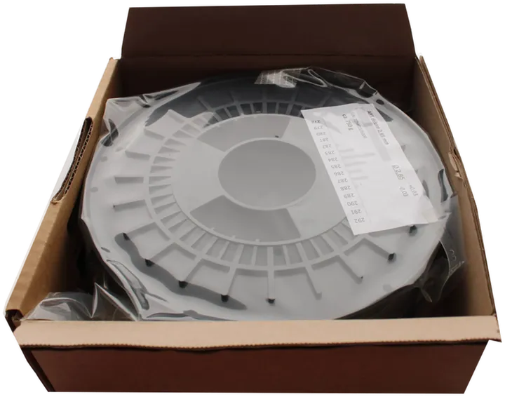 ABS deluxe 3D-Drucker-Filament | Shining Silver | Vakuumverpackt - Bild 3