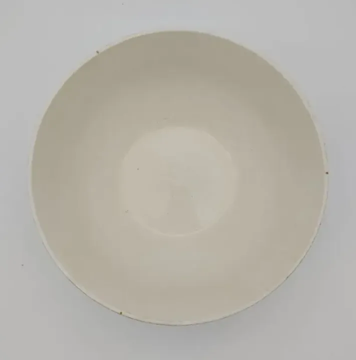 Salatschüssel aus Keramik mit gelbem Muster - Bild 3