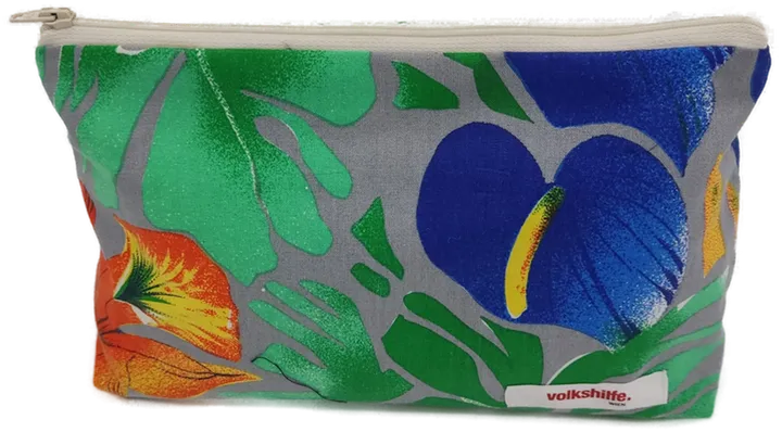 Stofftasche mit Zipp mehrfarbig - Bild 1