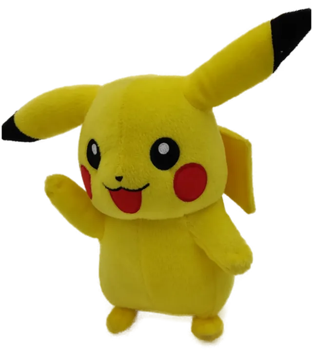 Pokemon Stofftier Pikachu gelb  - Bild 3