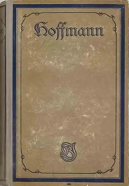 Buch E.T.A. Hoffmann -seine Werke. Meyers Klassiker Ausgaben Band 1 bis 4 von 1896 - Bild 1