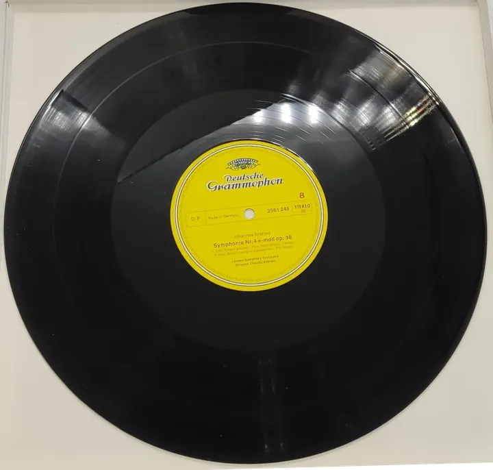 Vinyl 4 Stück Schallplatten Claudio Annado dirigiert Johannes Brahms 4 Symphonies - Bild 7