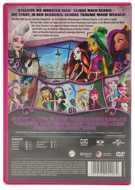 DVD Monster High 