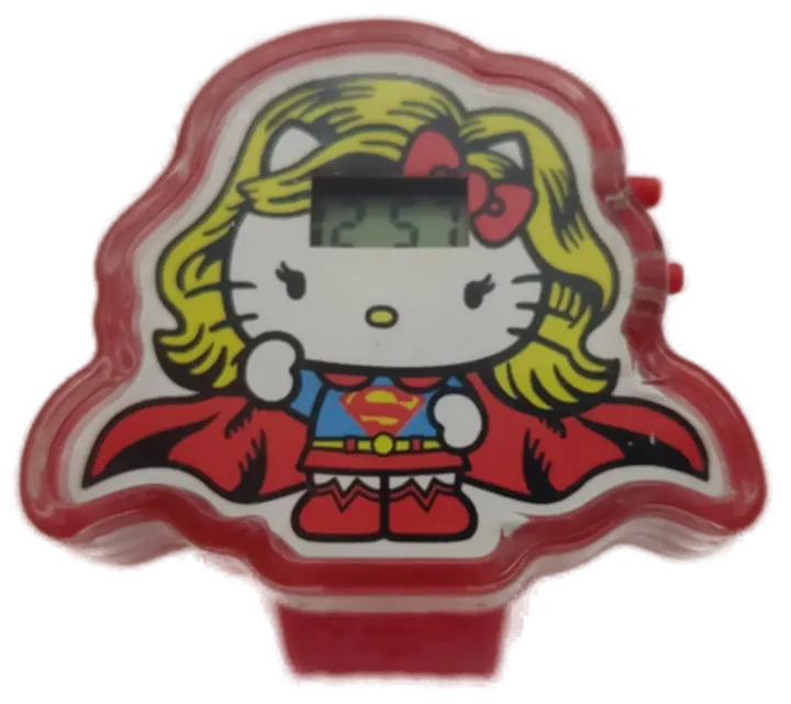 Hello Kitty Supergirl Kinder Armbanduhr  ( Happy Meal Mc Donalds)   - Bild 4