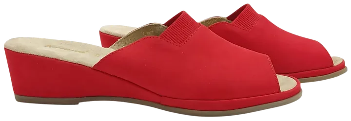 Fortuna Luftpolster Damen Pantoletten, rot - Gr. EU 39 - Bild 2