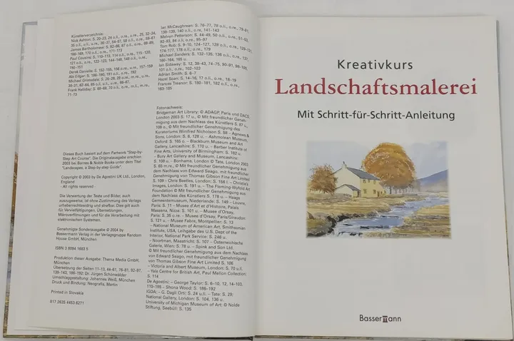 Buch Kreativkurs Landschaftsmalerei 