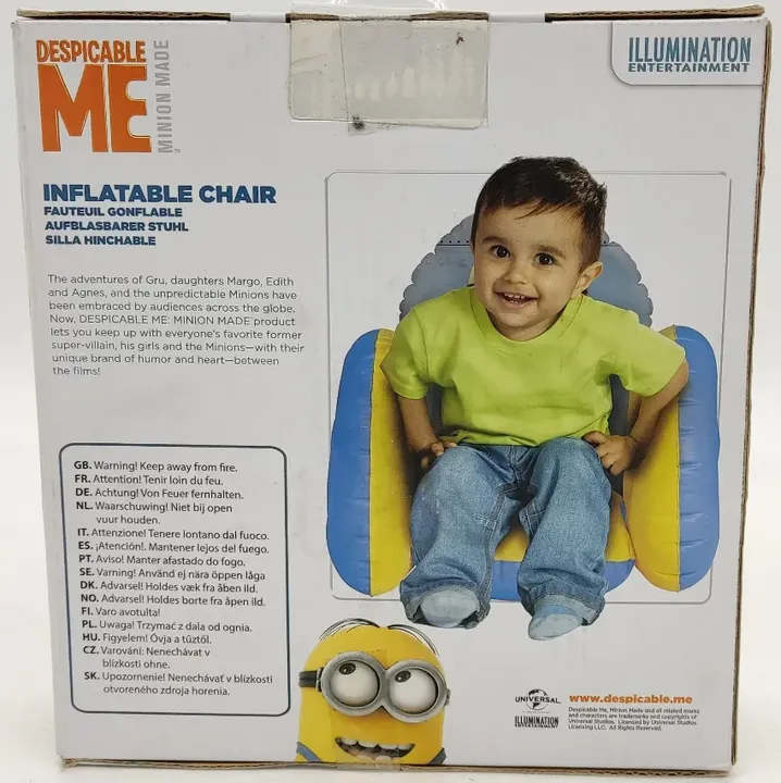 Worlds Apart  Aufblasbarer Stuhl / Inflatable Chair Despicable Minions - Bild 2