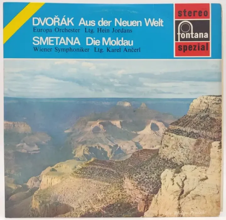 Vinyl LP - Dvorak- Smetana - Aus der Neuen Welt, Die Moldau  - Bild 2