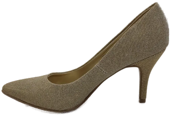 Graceland Damen  Pumps High Heels gold glänzend - Gr. 37 - Bild 4