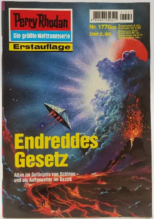 Romanheft Perry Rhodan Endreddes Gesetz Erstauflage Nr.1770 - Bild 1