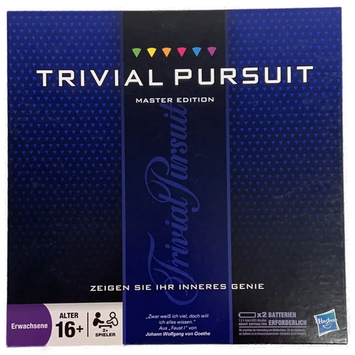 TRIVIAL PURSUIT - Master Edition - Hasbro  - Bild 1