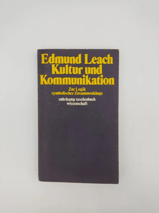 Kultur und Kommunikation - Zur Logik symbolischer Zusammenhänge-  Edmund Leach - Bild 1