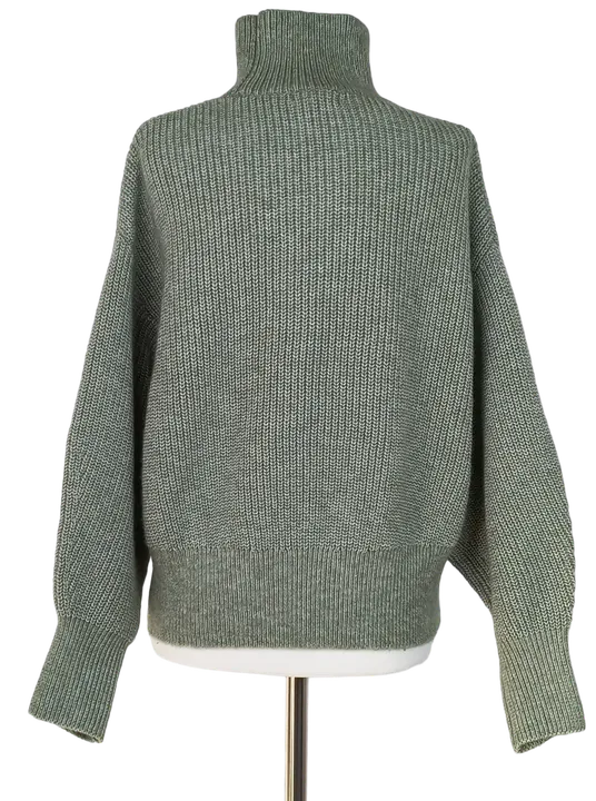 H&M Damen Pullover, grau - Gr. XS  - Bild 2