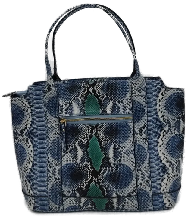 Guess Damen Shopper Animal Print  blau - Bild 4