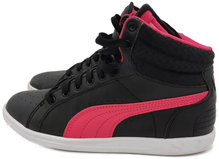Puma Kinder Sneakers schwarz/pink Gr. 35.5 - Bild 3