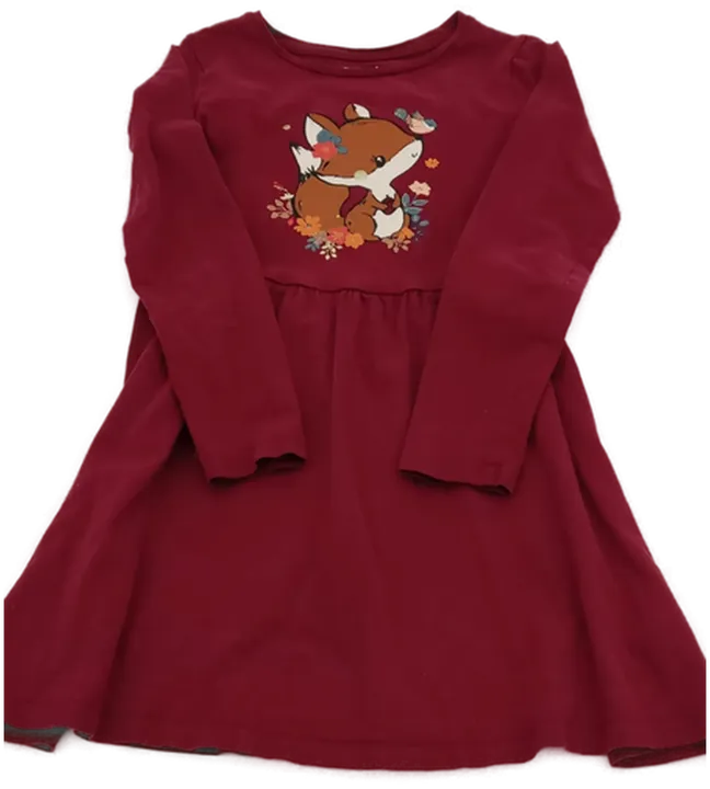 Happy girls club Kinder Kleid weinrot Gr. 134 - Bild 1