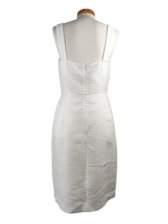 Armani Damen Midikleid, weiß - Gr. 42/XL - Bild 2