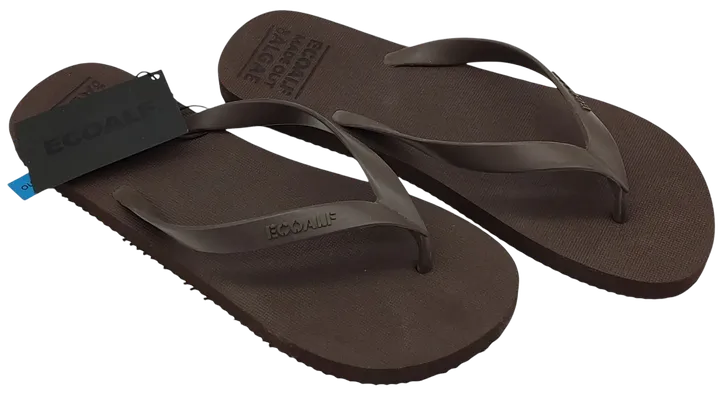 ECOALF ALGAM Flip Flops, braun - Gr. EU 41/42 - Bild 1