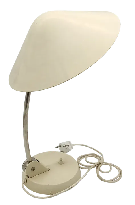 Vintage Tischlampe, creme - Höhe ca. 45 cm  - Bild 2