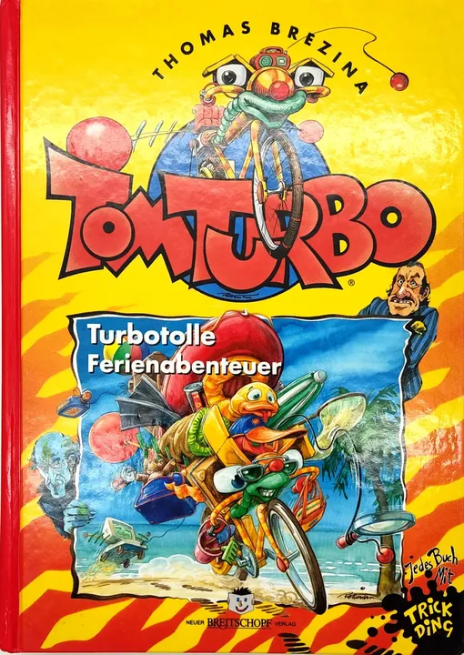 Tom Turbo - Turbotolle Ferienabenteuer - Thomas Brezina - Bild 1