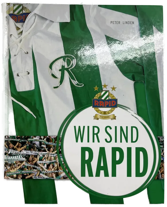 Wir sind Rapid - Peter Linden: Fußballkultbuch 2009 - Bild 2