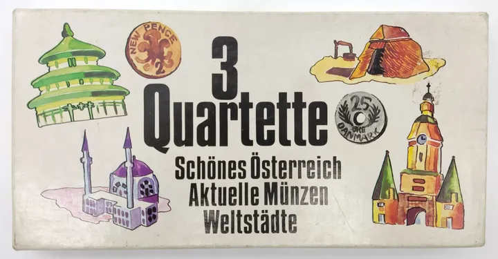3 Quartette Nr. 981 - Kartenspiel  - Bild 1