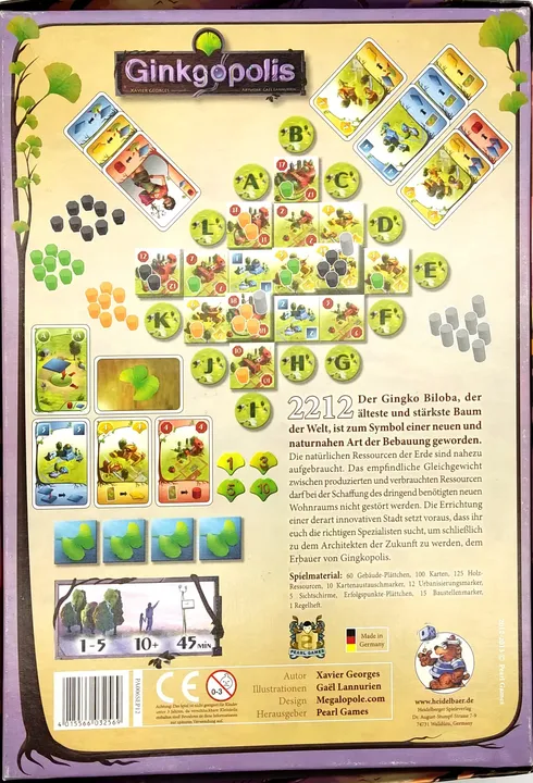 GINKGOPOLIS - Strategiespiel - Pearl Games - Bild 2