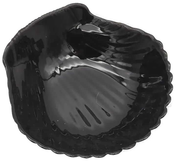 Schüsseln in Muschel-Form Set 5tlg. schwarz  - Bild 1