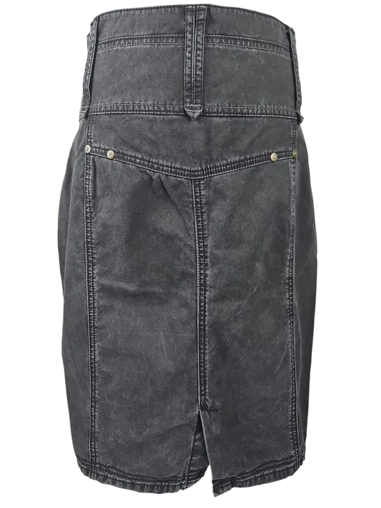 Mexx Damen Jeansrock, schwarz - Gr. L - Bild 3
