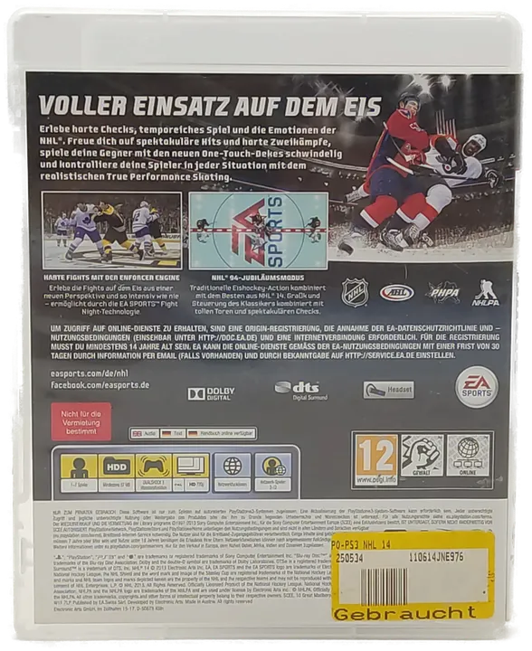 PS3 NHL14 - Eishockey - Bild 2