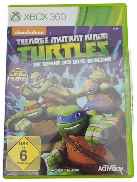 XBOX 360 - Teenage Mutant Ninja Turtles - Die Gefahr des ooze-Schleims - Bild 1
