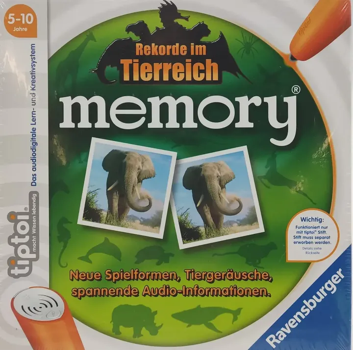 tiptoi® Rekorde im Tierreich - Memory - Ravensburger - Bild 1