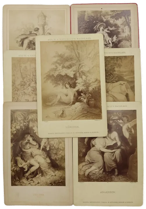 Konvolut Fotografien Verlag Friedrich Bruckmann München um 1900 - Bild 2
