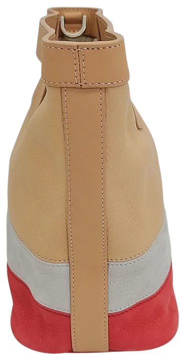 Max V. Koenig Damen Handtasche, beige/grau/pink- klein - Bild 2
