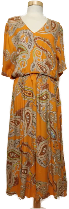 Betty Barclay Damen Sommerkleid orange Paisley Muster Gr.40 - Bild 1