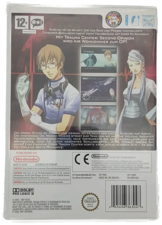 Trauma Center Second Opinion (Wii Spiel) - Bild 2