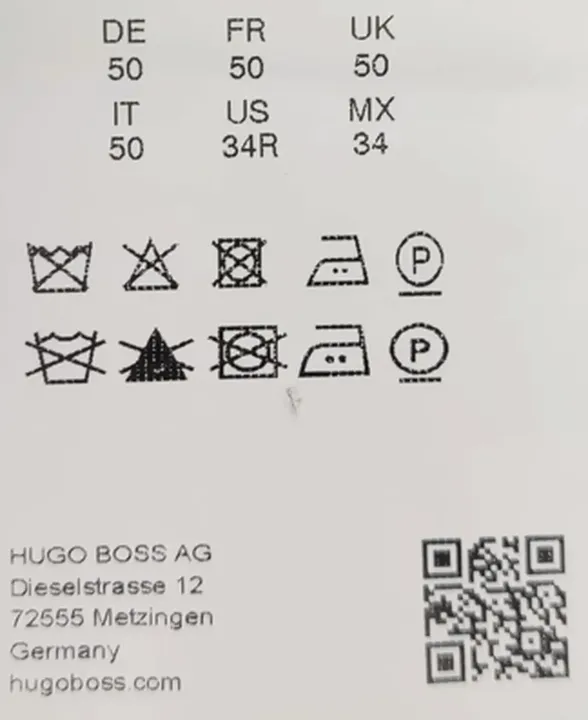 Boss Herren Hose schwarz Gr. DE 50 - Bild 5
