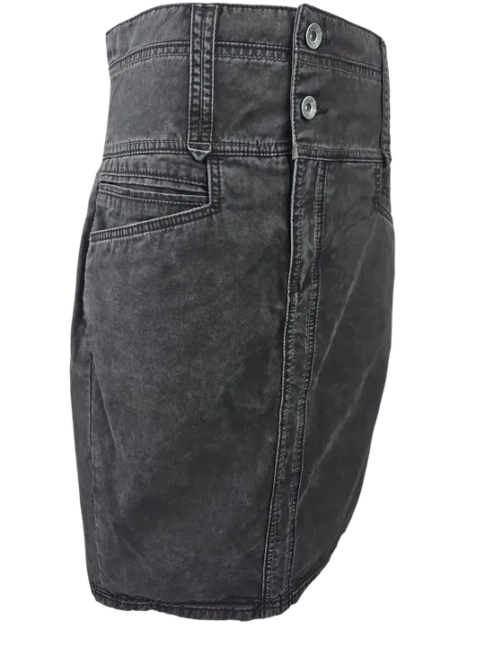 Mexx Damen Jeansrock, schwarz - Gr. L - Bild 2