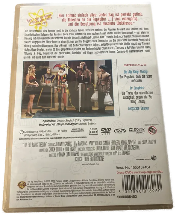 The Big Bang Theory - Ganze Staffel - DVD - Bild 2