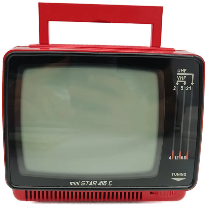 Vintage Mini Fernsehgerät 