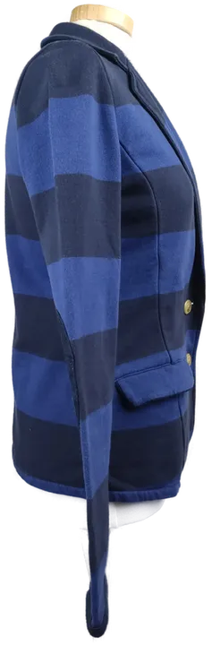 Tommy Hilfiger Damenjacke blaue Blockstreifen - S/36 - Bild 3