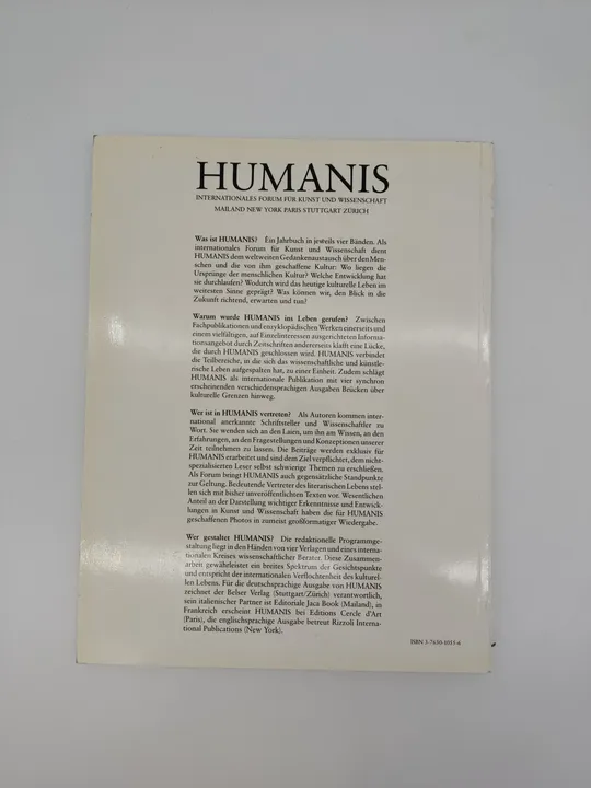 Humanis. Internationales Forum für Kunst und Wissenschaft-  - Bild 2