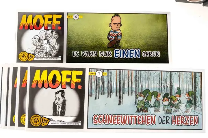 MOFF. Comic-Heft Konvolut 2018 12 Teile vollzählig in Mappe - Bild 1