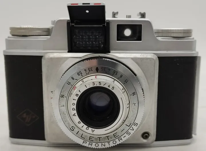 Vintage AGFA SILETTE L PRONTOR SYS  Kleinbildkamera aus den 1950ern - Bild 2