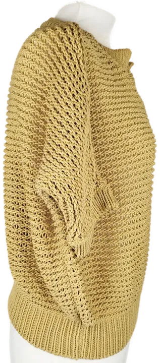 Fabiana Filippi Strickpulli senfgelb 70% Baumwolle  - Bild 2