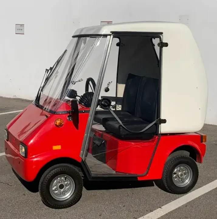 Graf Carello Duett - Elektrofahrzeug mit Kabine (rot) - Bild 2