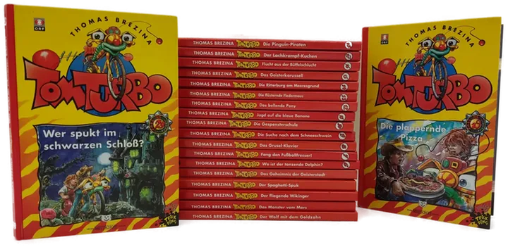 TOM TURBO Band 1-20 (1993-1995) Hardcover Set von Thomas Brezina - Bild 1