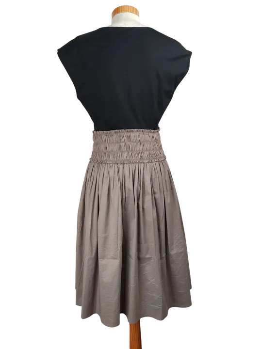 PAULE KA Damen Midikleid, schwarz/grau - Gr. 40/L - Bild 2